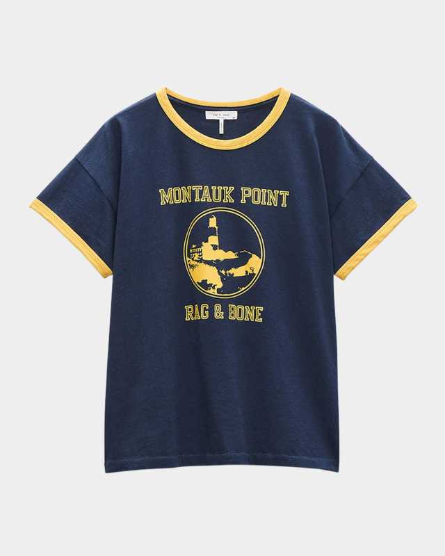 Montauk Boxy Ringer T